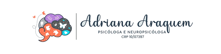 Adriana Araquem, Psicóloga e Neuropsicóloga, CRP 10/07397, logotipo
